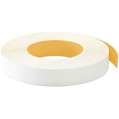 EDGE SUPPLY EASYEDGE White PVC 3/4 inch X 25 ft roll of White Edge Banding – Peel and Stick Strong Adhesive, Easy Application – Flexible and Durable White Edging for Furniture Restoration, Made In USA Cover