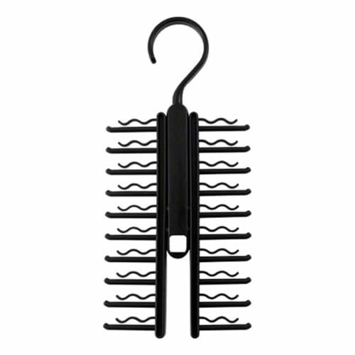 Corbateros para Armarios, Perchas para corbatas, Organizador de Corbatas, Porta Corbatas, Perchero de Corbatas, Gancho para Corbatas, Soporte para Corbatas, Colgador para Corbatas, Negro