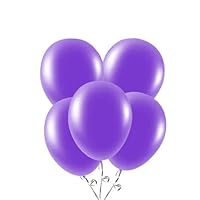 Purple Biodegradable Latex Balloons 23cm / 9 in - Pack of 20