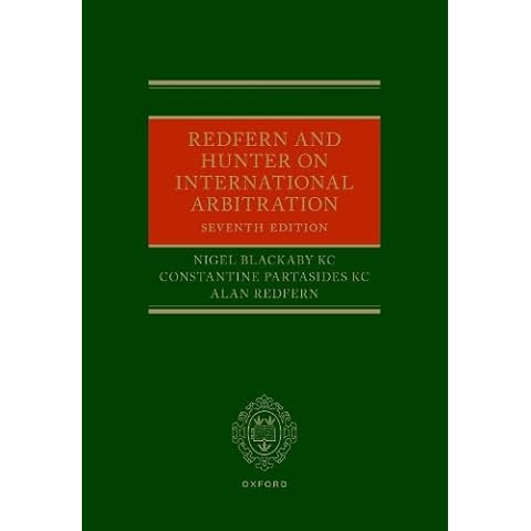 Redfern and Hunter on International Arbitration Cover