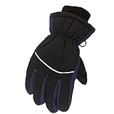 Radhandschuhe Kinder Winddicht Skihandschuhe Atmungsaktiv Weich Wanderhandschuhe Laufhandschuhe Thermal Warme Radhandschuhe Elastische Verdickung Handschuhe Geeignet Winter-Handschuhe