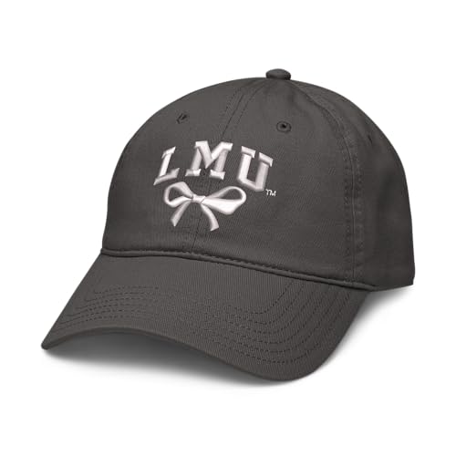 Loyola Marymount Lions Bow Officially Licensed Adjustable Puff Embroidered Baseball Hat