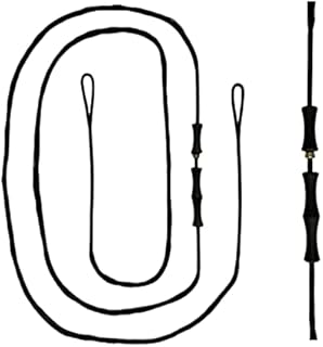 DEERACE Traditional Recurve Bow String and Bowstring Finger Savers Set, Dacron Bow String with Finger Guards (AMO 62” (Actual Length 58”), 16 Strands (Recommended for up to 65 lbs))