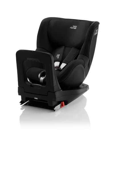 Car Seats, Dualfix Z Line, I-Size, 360 Spin/Swivel/Rotation, Isofix Car Seat, from 3 Months to 4 Years Old/Child from 61-105 Cm (Group 0 + / 1) Space Black