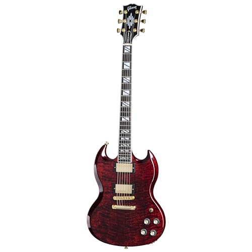 Gibson SG SGSU00WRGH1 Rouge vin avec étui