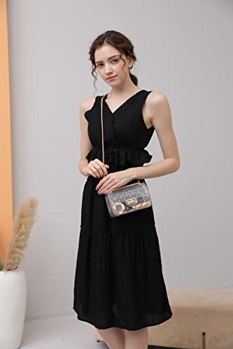 Semi Transparent Jelly Bag for Women, Lady Fashion Lovely Clear Stadium Approved4