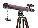 NauticalMart Floor Standing Oil-Rubbed Bronze Griffith Astro Telescope 64"