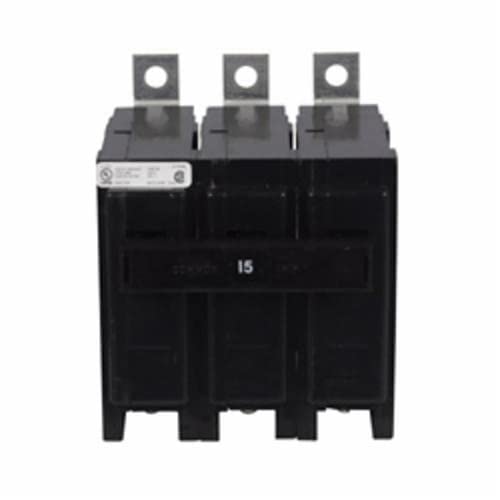 Cutler-Hammer BAB3015H Quicklag Circuit Breaker, 240 VAC, 15 A, 10 kAIC, 3 Poles
