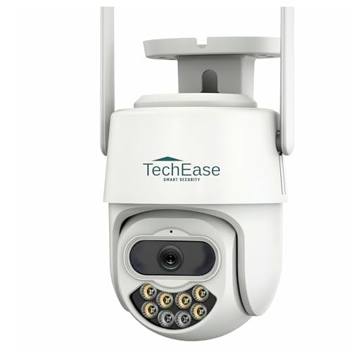 Image of TechEase CCTV Camera for Home Office (Single Lens A)