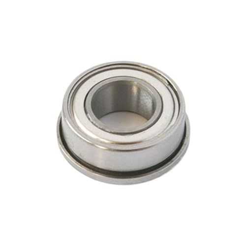 Roulement à bride F606ZZ 6x17x6 mm en acier blindé pour guidage linéaire précis - Lot de 10
