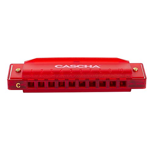 Cascha Fun Blues Harmonica diatonique à 10 trous pour enfants et adultes Design semi-transparent Haute qualité et longue durée de vie Rouge - Les Beatles, Paul McCartney, John Lennon, RIngo Starr, George Harrison Cascha Fun Blues Harmonica diatonique à 10 trous pour enfants et adultes Design semi-transparent Haute qualité et longue durée de vie Rouge – Image 5
