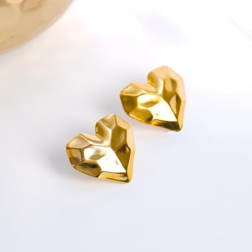 Image of Rubans Demi Fine Stainless Steel Stud Earrings Daily Gift for Women & Girls