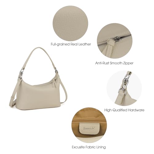 Genuine Leather Hobo Bag for Women, Small Shoulder Bags and Hobo Crossbody Bags for Women with Adjustable Strap3