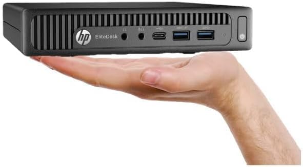 PANAMEMORY EliteDesk 800 G2 Desktop Mini USDT Quad Core i5 256 GB SSD disco rigido 8 GB memoria Win 11 Ultra Slim Desktop Computer Mini PC (Ricondizionato)