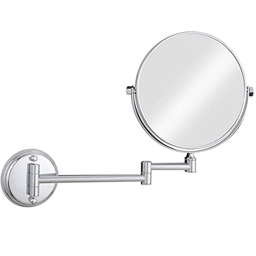 Miroir de maquillage mural pour éviter les mauvaises postures au rasage