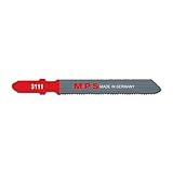Corte fino para metal. MPS 3111 - Lote de 5 hojas para sierra de vaivén (acero HSS)