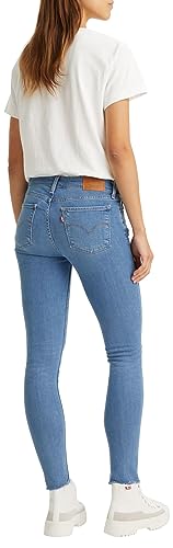 Levi's Damen 711 Skinny Jeans, Rio Lowdown, Blau, 27W 28L – Ansicht 5