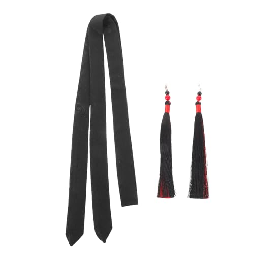 CIMAXIC Hanfu Hair Ribbon with Tassel - Chinese Style Hair Rope - Traditional Fringed Headband for...