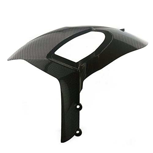 Carbon Look Motorcycle Front Tire Fender Mudguard Splash Guard Mudflap Fairing Cowl Panel For Ducati Evo Monster 696 796 1100 #TOP1
