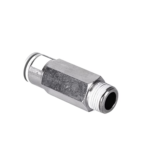 Raccord tuyau d'air avec clapet anti-retour pneumatique AKH08B-02S