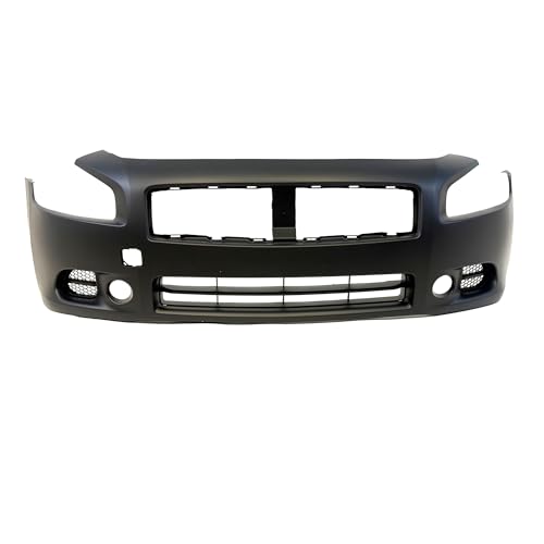 Image of FitParts Compatible with Nissan Maxima 2009-2014 Front Bumper Cover | CAPA Certified, Primed, With Fog Light Holes, Sedan, Ready to Paint, OEM 620229N00H, NI1000258