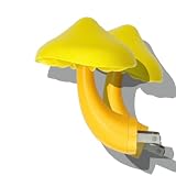 2Pack Mushroom Night Light Plug Sensor LED Mushroom Night Light Plug-in Wall Bedroom night light for