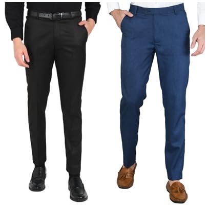sam & jack Men`s Regular Fit Formal Trouser-picture-28