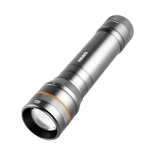NEBO Newton 1000 Lumen Torch - LED Waterproof Flashlight - AA Battery Powered with Magnetic Base