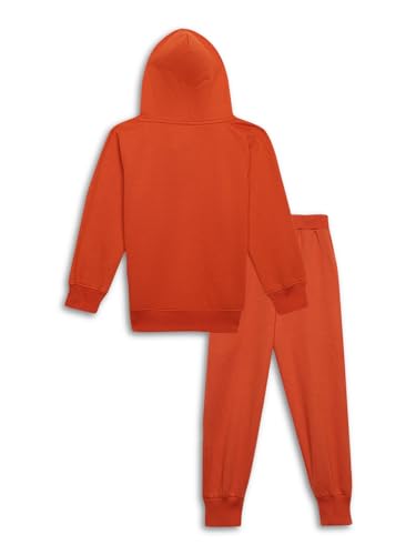 Image of Mack Jonney Printed Hooded Cotton Fleece Tracksuit Co-Ord Set for Kids-MACK38112