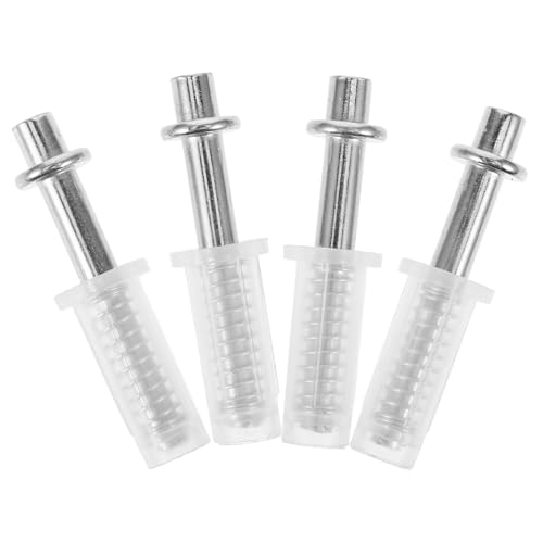 OSALADI Kit de Herrajes para Clóset con 4 Pivotes Superiores para Puertas Plegables