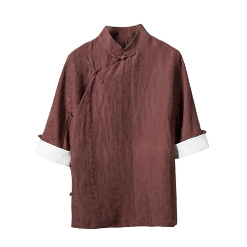 Haut en lin Hanfu de style chinois pour vos moments de détente estivale