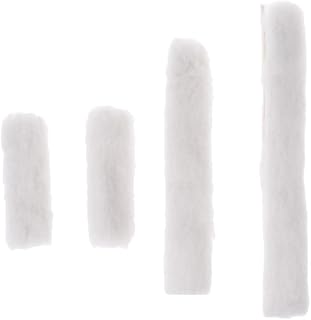 4pcs Lambskin Sleeve for Horse Noseband Comfort
