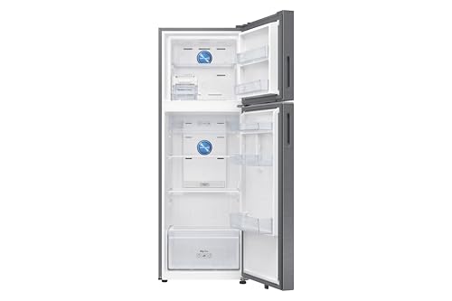 Image of Samsung 350 L, 2 Star, Convertible 5-in-1, Digital Inverter, Frost Free Double Door, WiFi Bespoke AI Refrigerator (RT38HG5A42S8HL, Silver, Light DOI Metal, 2026 Model)