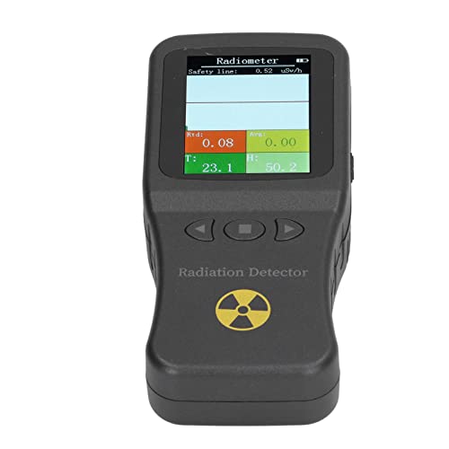 Detector de Radiación Nuclear medidor Geiger X β Rays Temp Humedad miniatura 2