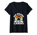 Photo Gallery donna pet sitter dog walking è il mio cardio dog walker maglietta con collo a v Photo Gallery donna pet sitter dog walking è il mio cardio dog walker maglietta con collo a v