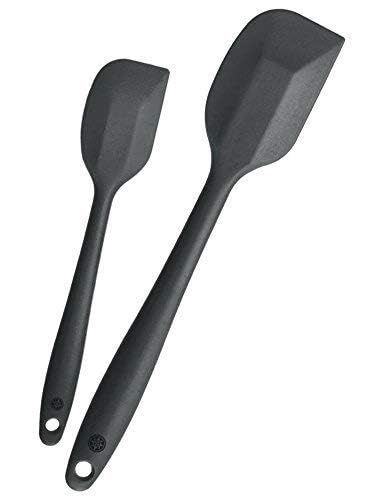 Spatule cuisine silicone - Lot de 2