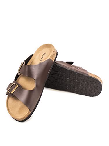 Yours 2 Keep Unisex Havana Sandal - Cork Footbed with 2 Adjustable Straps2