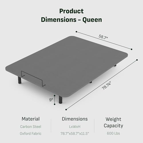Image of Softa Queen Adjustable Bed Frame with 12 inch Gel Memory Foam Mattress, Synchronized Head & Foot Lift, Electric Bed Base with Remote Control, 600 LBS Capacity, Whisper Quiet Motor, CertiPUR-US Certified