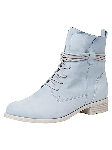 Marco Tozzi Damen 2-2-25100-20 Schnürstiefel Mode-Stiefel, LT.Blue, 40 EU