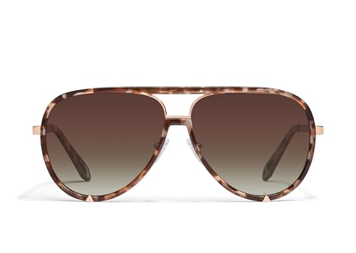 Quay - Womens Sunglasses, Square Lenses with UV Protection, Overs...