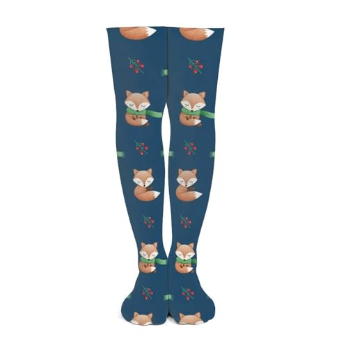 Funny Colorful Knee High Socks Novelty For Teens Christmas Decor Gifts3