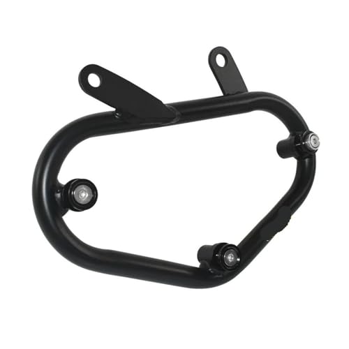 Support de boîte latérale pour Scrambler 400X, porte-bagages robuste en acier noir mat