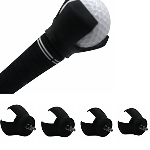 Jinyan 4Pcs Golf Ball Retriever For Putter,Ball Retrievers Golf Ball Grabber Picker Upper Suction Cup Ball Grabber #TOP2