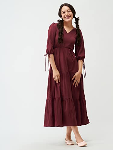 Image of AASK Women Fit and Flare Dress