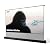 AWOL VISION 100" Motorized Rising Matte White Projector Screen for Long Short Ultra Short Throw Projector, Floor Stand Indoor Outdoor Theater Screen, 170°+ Viewable 4K/8K Ultra HD MW-F210
