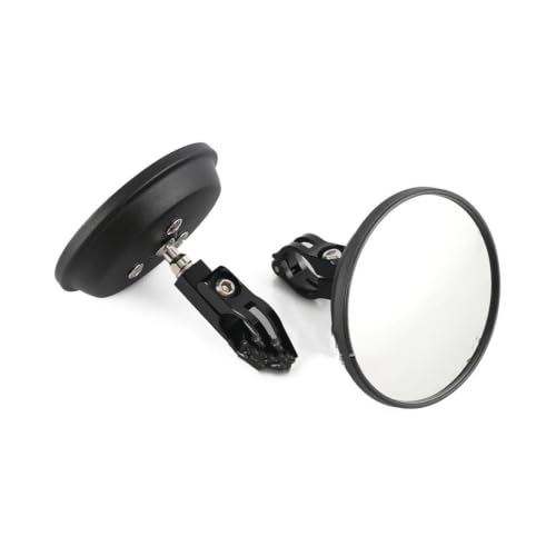 Espejo moto retrovisor redondo de punto ciego para manillar 22mm convexo ajustable universal 7/8