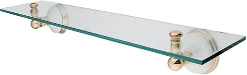 Kingston Brass ba1119pb VictorianaEstante de vidrio, BA1119PB