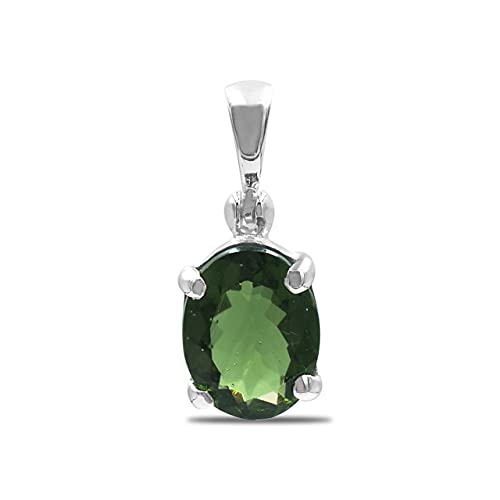 Starborn 9x11 mm Faceted Moldavite...