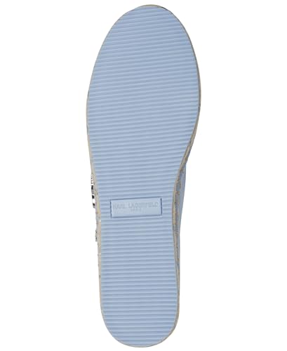 Image of Karl Lagerfeld Women's Michaela Slip on Espadrille Sandal with Pins
