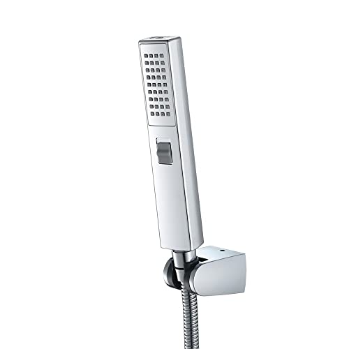 Support en ABS et douchette en laiton pour un jet de douche puissant et orientable